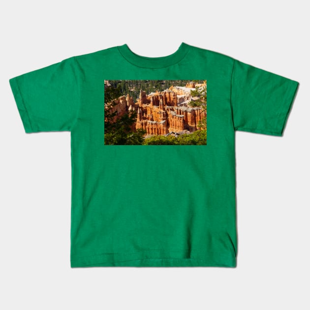 Bryce Canyon View 12 Kids T-Shirt by Rob Johnson Photography